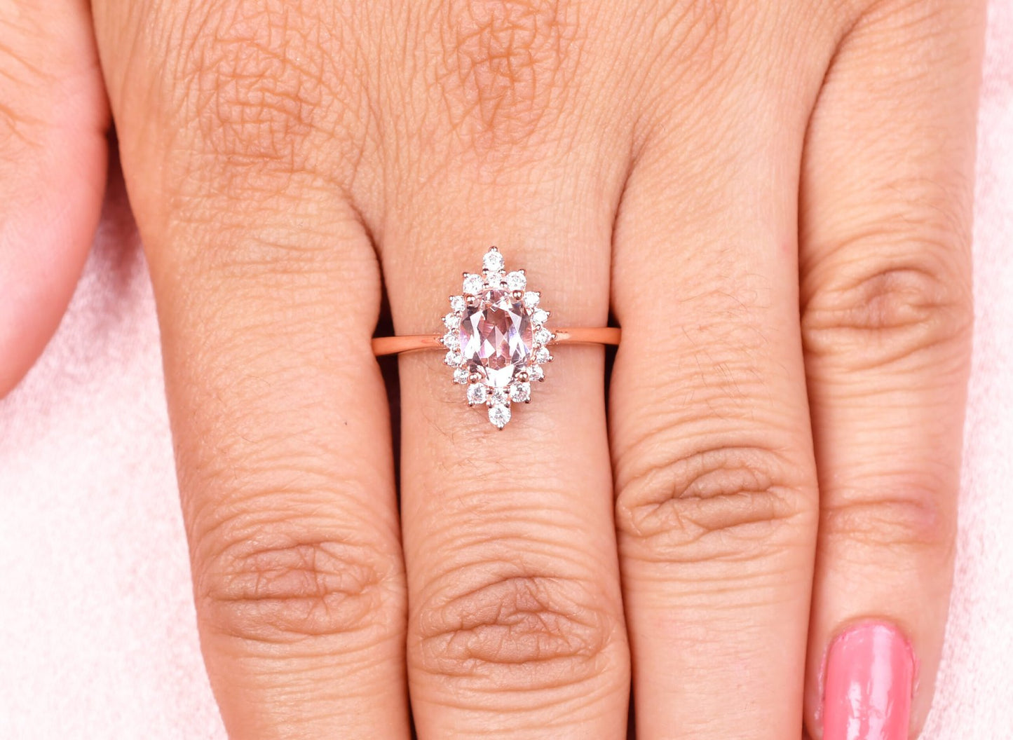 Morganite Engagement Ring anniversary gifts Wedding Bridal Gift gift for her gifts for wife gifts for girlfriend valentine's present natural gemstone jewelry fine jewelry bridal jewelry engagement ring engagement band Vintage art deco ring Vintage art deco band Cluster band ring 925 Sterling silver ring Sterling silver ring Geometric ring band ring unique ring handmade RING crystal Ring statement ring housewarming ring sparkly DIAMOND UNIQUE STYLE RING
