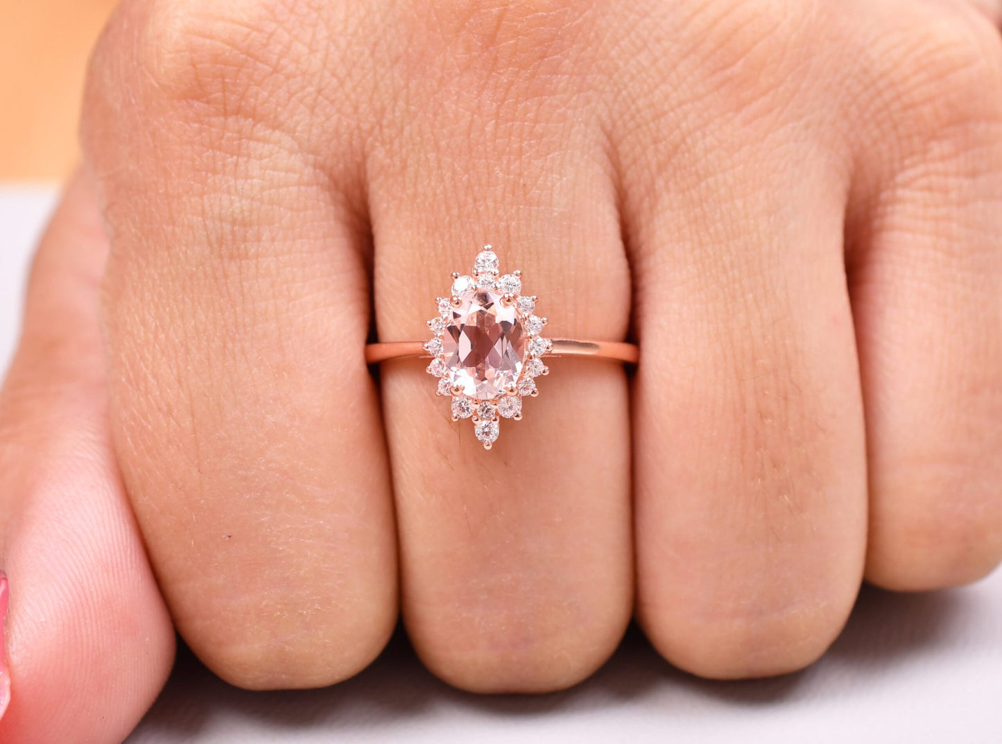 Morganite Engagement Ring anniversary gifts Wedding Bridal Gift gift for her gifts for wife gifts for girlfriend valentine's present natural gemstone jewelry fine jewelry bridal jewelry engagement ring engagement band Vintage art deco ring Vintage art deco band Cluster band ring 925 Sterling silver ring Sterling silver ring Geometric ring band ring unique ring handmade RING crystal Ring statement ring housewarming ring sparkly DIAMOND UNIQUE STYLE RING