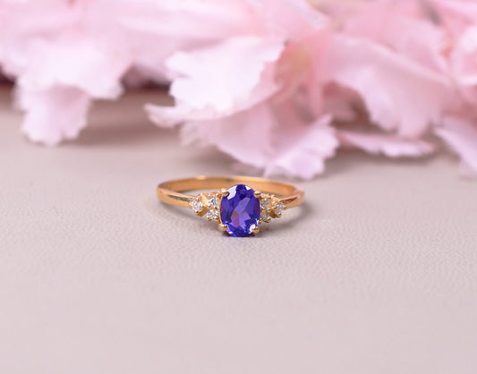 Tanzanite Engagement Ring Tanzanite Ring Gemstone Ring Blue Violet Ring Fine Jewelry Luxury Ring Engagement Ring Wedding Ring Anniversary Gift Birthday Present Valentine's Day Gift Vintage Ring Modern Ring Classic Ring Elegant Ring Unique Ring Tanzanite Stone Sterling Silver Ring Gold Ring Platinum Ring Handcrafted Ring Wedding Bridal Gift gift for her gifts for wife gifts for girlfriend valentine's present natural gemstone jewelry fine jewelry bridal jewelry engagement Jewelry Vintage art deco ring Vintage