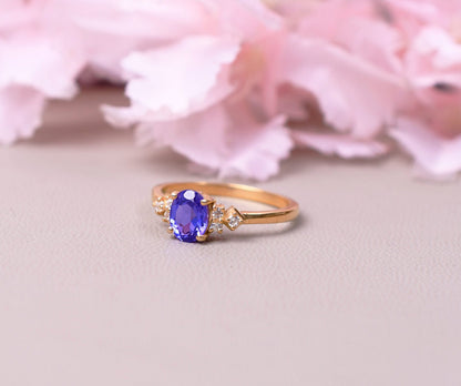 Tanzanite Engagement Ring Tanzanite Ring Gemstone Ring Blue Violet Ring Fine Jewelry Luxury Ring Engagement Ring Wedding Ring Anniversary Gift Birthday Present Valentine's Day Gift Vintage Ring Modern Ring Classic Ring Elegant Ring Unique Ring Tanzanite Stone Sterling Silver Ring Gold Ring Platinum Ring Handcrafted Ring Wedding Bridal Gift gift for her gifts for wife gifts for girlfriend valentine's present natural gemstone jewelry fine jewelry bridal jewelry engagement Jewelry Vintage art deco ring Vintage