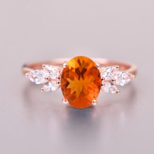 Fire Opal Ring